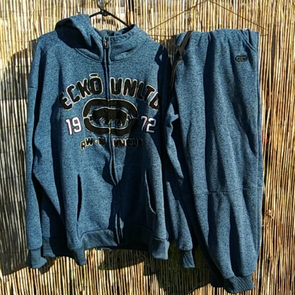 ecko sweat suit
